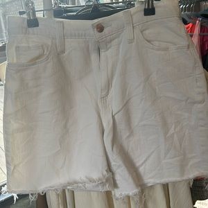 7 inch inseam white shorts